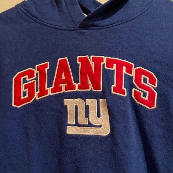 NFL Team Apparel New York Giants Youth XXL Pullover Hoodie - Picture 2 of 4